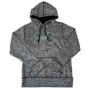 Under Armour ColdGear Hoodie Size Women’s Small Loose Fleece Lined Sweatshirt